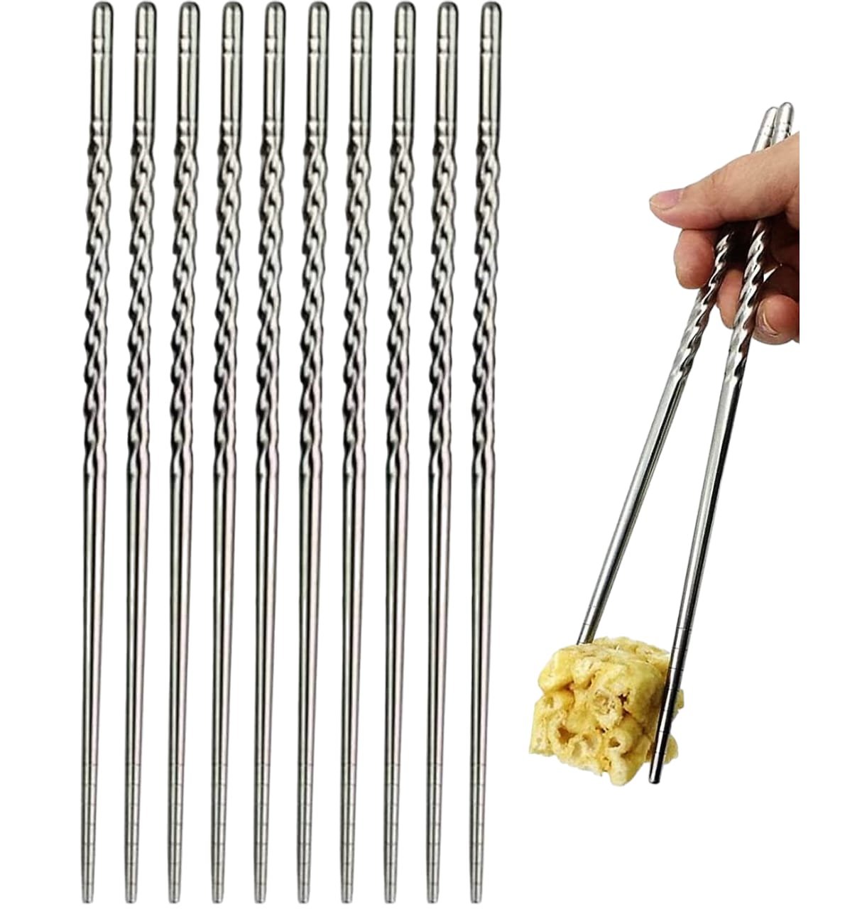 WhatsApp Image 2024-04-01 at 22.20.49 Spiral Stainless Steel Chopsticks